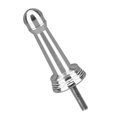 thumbnail image 3 of Support de Bobine Léger Équilibrant Support de Corps avec Trou Pièces de Réparation Argent, 3 of 8