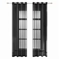 thumbnail image 1 of Coofit Sheer Curtain Solid Color All-match Translucent Window Gauze Window Panel, 1 of 10
