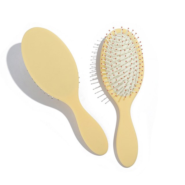 Peine con cojín de aire para masaje del cuero cabelludo, peine con forma de concha, peine esponjoso para niñas, peine para peinar el cabello, peine estilo