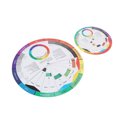 thumbnail image 4 of Tattoo Color Mix Guide,2pcs 9.3in 5.5in Diameter Color Mix Guide Color Blending Wheel User-Friendly Design, 4 of 8