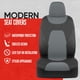 thumbnail image 2 of Fundas para asientos de coche Motor Trend AquaShield para asientos delanteros, grises, 2 of 6