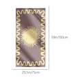 thumbnail image 3 of EUDIDV Absorbent Fine Fiber Double-sided Velvet Beach Towel With Drying And Water Absorption Digital Printing Sun Protection Shawl Swimming Bath Towel Quick Dry, 3 of 7
