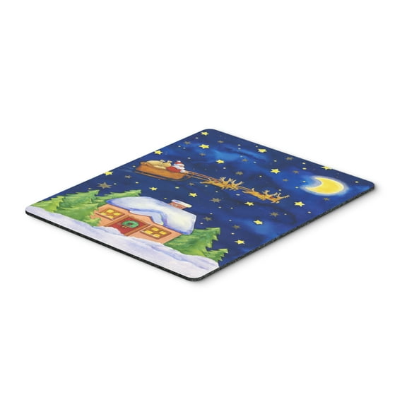 Carolines Treasures APH5898MP Christmas Santa Claus Across the Sky Mouse Pad Hot Pad or Trivet Large multicolor
