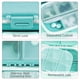 thumbnail image 4 of 1Pack Travel Pill Organizer, 8 Compartments Portable Pill Case, Small Pill Box for Pocket Purse Portable Medicine Container Blue, 4 of 5