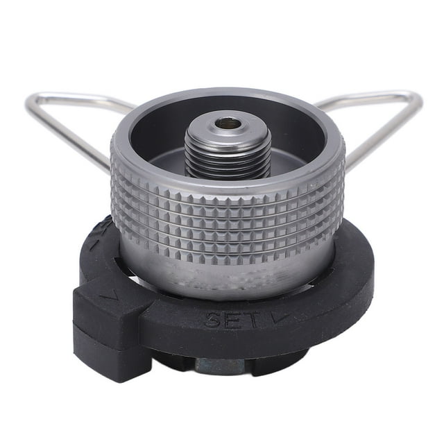 Adaptador de conversión de cabezal de cartucho de gas, parrilla para acampar, estufa de Gas, adaptador de estufa de Gas butano, adaptador de estufa para acampar elaborado por expertos