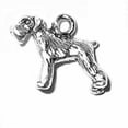 thumbnail image 1 of Sterling Silver 16" Unisex 1.5mm Box Chain 3D Small Schnauzer Bobtail Dog Breed Pendant Necklace, 1 of 2