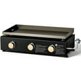 thumbnail image 1 of KingChii 3-Burner 27" Propane Griddle Grill for Camping, Backyard, 1 of 10