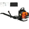 thumbnail image 1 of KFFKFF Gas-Powered Backpack Leaf Blower, 63CC Engine, 1.89L Tank, Delivers 1110CFM & 220MPH, Perfect for Garden Maintenance, Clearing Leaves & Snow, 1 of 9