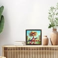 thumbnail image 5 of Room Decor Art Prints:  Chicken Cartoon Wooden Art Prints  Home Wall Decor.for Living Room, Kitchen, Bedroom And Office.for Gift Home Wall Decor. Vintage  08×08inch(20×20cm), 5 of 8