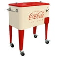 thumbnail image 3 of Leigh Country Licensed Coca-Cola Series CP 98111 Metal 60 Qt Outdoor Patio Cooler, 3 of 6