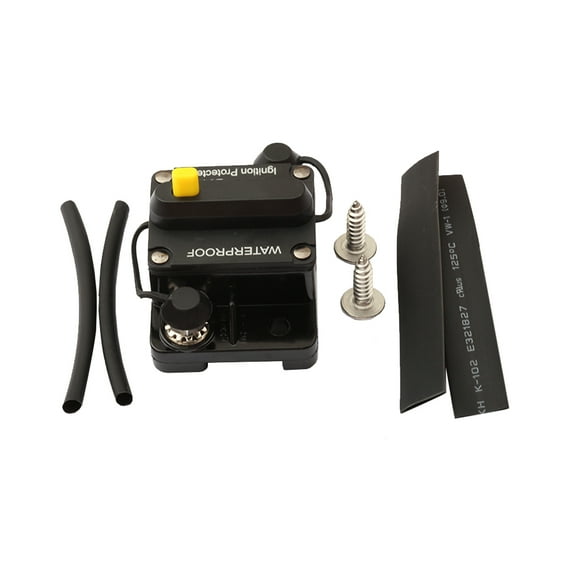 1pcs 200 Amp Circuit Breaker With Manual Reset For Car Marine Trolling Motors Boat 12V-48VDC