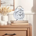thumbnail image 2 of Unique Bargains Old Fashioned Loud Alarm Clock with Night Light White, 2 of 5