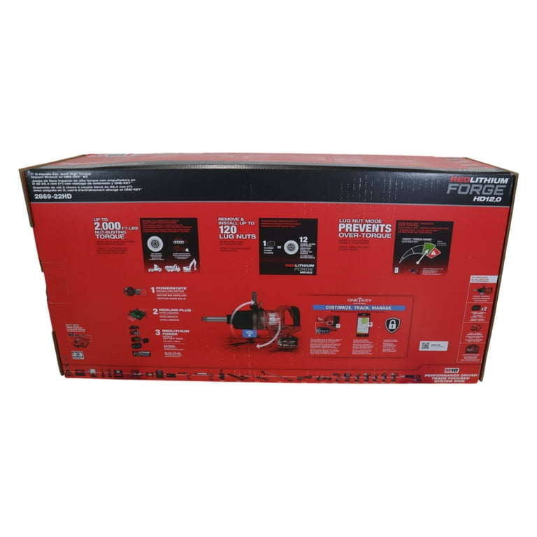 Milwaukee 2869-22HD M18 FUEL 18V Lithium-Ion Brushless Cordless 1