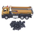 thumbnail image 1 of 1/32 RC Engineering Transport Truck Toy Full Functional Lighting Music Alloy Construction Transport Tractor, 1 of 4