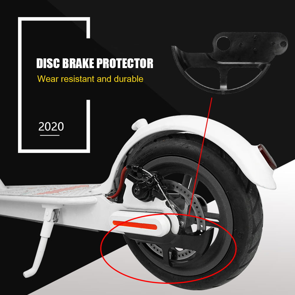 Heiß PVC Disc Brake Protective Guard for M365 Pro 1s Electric Scooter Black 