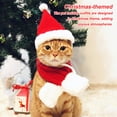 thumbnail image 4 of Greeniant Trajes de invierno de Navidad Ropa de algodón Bufanda Mascota Animales lindos Conjunto de ropa Decoraciones Accesorios Suministros para Ropa para mascotas No.01 Greeniant PT000597-01, 4 of 6