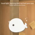 thumbnail image 3 of Billuyoard Encantadora luz nocturna de ballena para niños Luz de pared LED activada por movimiento 1200mah Lámpara de sueño recargable Luz de guardería Iluminación y accesorios Billuyoard HA016338-00, 3 of 5