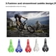 thumbnail image 4 of Cateissary Sillín de asiento hueco elegante para bicicletas de montaña, asiento de carretera de montaña, sillín de sillín, sillín ligero Electrónica Blanco universal, 4 of 6