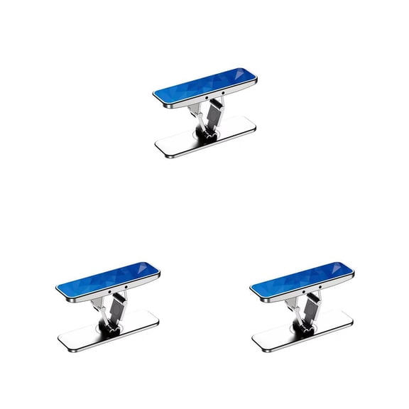 Cateissary Soporte para teléfono Plegable Soporte giratorio de 360 ​​° Soporte trasero para teléfono móvil autoadhesivo Soporte para Type1 NO1