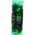 thumbnail image 3 of Kurt Adler UL 50-Light 5mm Green LED Light Set with Green Wire, 3 of 5