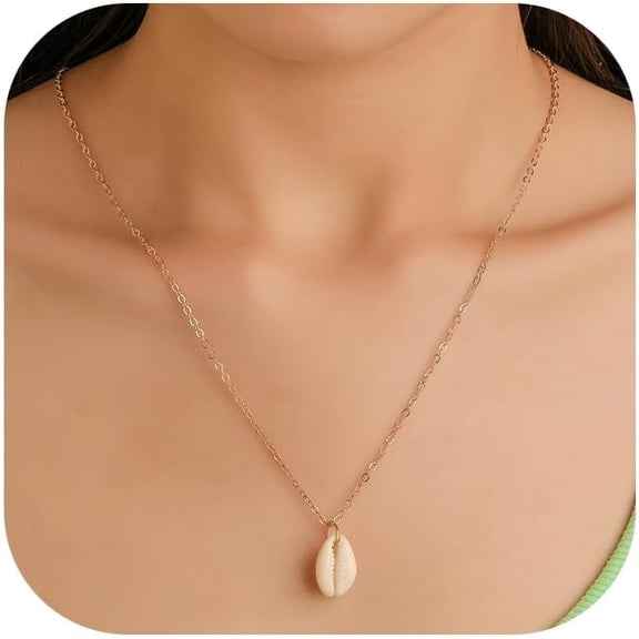 Shell Conch Necklace Beach Seashell Necklace Starfish Choker Cowrie Shell Necklaces Beach Jewlery Summer Outfits 2026