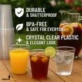 thumbnail image 2 of Impresserve 12oz Clear Disposable BPA-Free Plastic Cups - 100 Count, 2 of 6