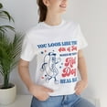 thumbnail image 3 of You Look Like the 4th of July Shirt, Make Me Want a Hotdog Real Bad Tee, 3 of 5