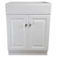 thumbnail image 2 of Pemberly Row 24-Inch Bathroom Wood Vanity Without Top in White, 2 of 8
