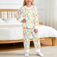 thumbnail image 2 of WRTFVZA Adorable Cartoon Print Two Piece Pajama Set For Girls Soft Comfortable Sleepwear And Wear Girl Outfits Size 9, 2 of 4