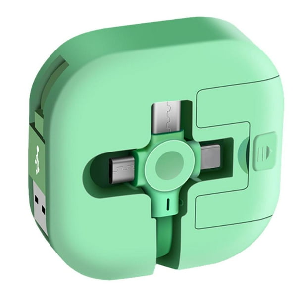 SGACAI Cable de datos 3 en 1 Soporte para teléfono Cargador Cable de datos con soporte USB para teléfono