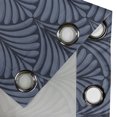 thumbnail image 4 of Ambesonne Floral Grommet Curtain, Nature Blossom Pattern Print, 50"x63", Ceil Blue and Dark Slate Blue, 4 of 5