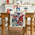 thumbnail image 2 of Patriotic 4th of July Table Runner, Memorial Day Gnomes Kitchen Dining Table Decor for Indoor Outdoor Home Party Decoration 13 x 72 Inch, 2 of 6