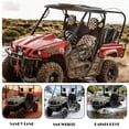 thumbnail image 4 of KUIFORTI American Flag UTV Seat Covers Easy to Install Seats Cover for UTV Full Protection Rhino Accessories Bucket Seat Cover Compatible with Yamaha Rhino 700 660 450 2004-2021, 4 of 7