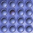 thumbnail image 1 of Ahgly Company Machine Washable Indoor Square Transitional Sky Blue Area Rugs, 6' Square, 1 of 7