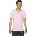 thumbnail image 1 of American Apparel T-Shirt Unisexe à Manches Courtes Col en V, TP, Rose Clair, 1 of 1