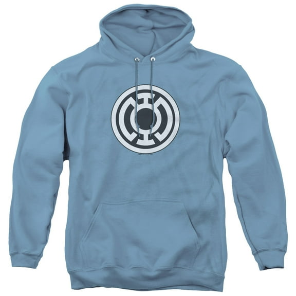 Green Lantern Blue Lantern Logo Adult Pullover Hoodie Sweatshirt Carolina Blue
