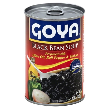 Goya Black Bean Soup, 15 oz( pack of 1 )