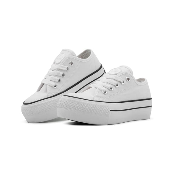 Tenis Para Niña Bubble Gummers Moda Plataforma Casual 17-23 blanco 17