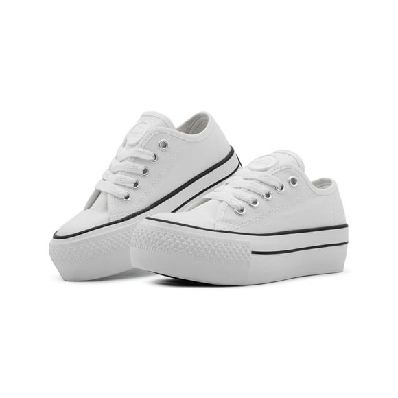 Tenis Para Niña Bubble Gummers Moda Plataforma Casual 17-23 blanco 17