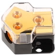 thumbnail image 3 of ColoMX Bloque de distribución de potencia Amplificador de automóvil Audio Splitter 1 en 2 formas de bloqueo de distribución, 3 of 8