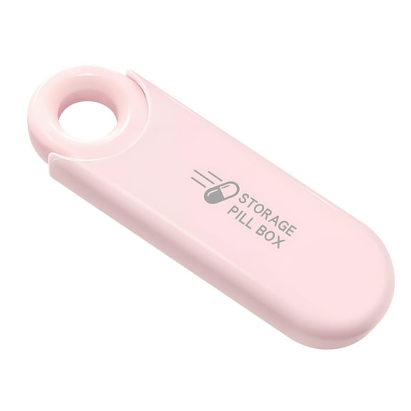 ACDANC Slim Travel Pill Organizer, Portable Multi-Grid Travel Storage Box – 1 Count Multifunctional Organizer for Home and Travel