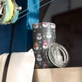 thumbnail image 3 of 20oz Tumblers Gray Christmas Snowman Pattern Stainless Steel Vacuum Insulated Double Wall Travel Tumbler Cups Mug with Lid and Straw,Cleaning Brush for Cold & Hot Drinks, 3 of 7