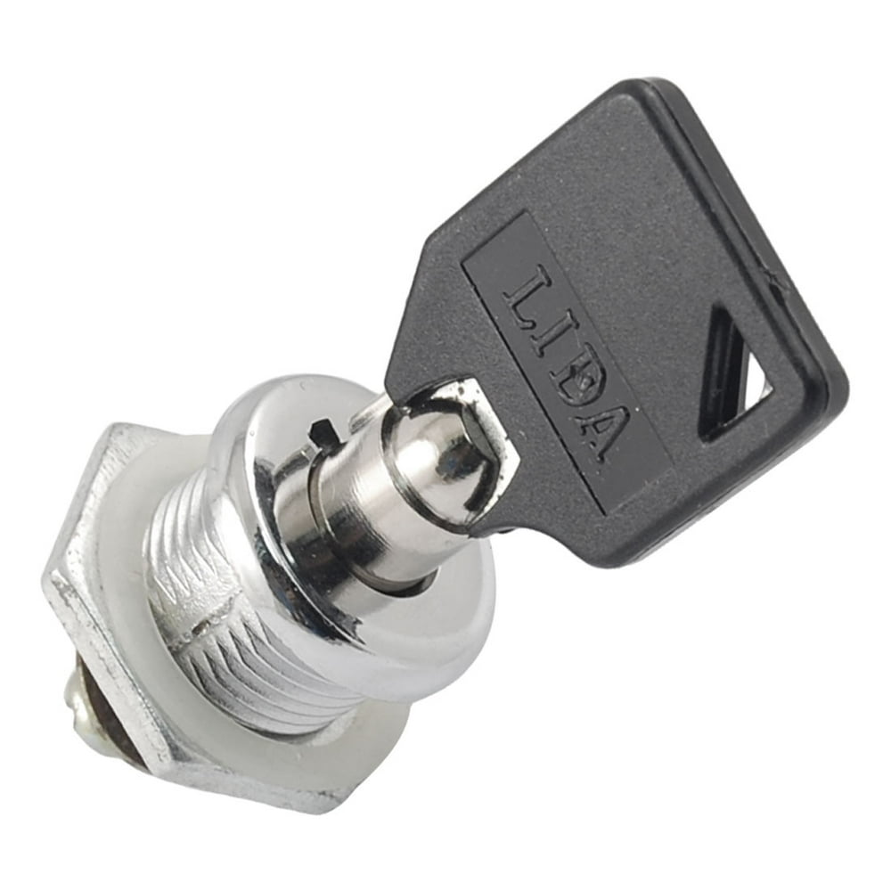 18mm Thread Metal Screw Type Turning Key Cam Lock Lockset