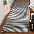 thumbnail image 3 of SAFAVIEH Marbella Kire Geometric Runner Rug, Black/Ivory, 2'3" x 9', 3 of 10