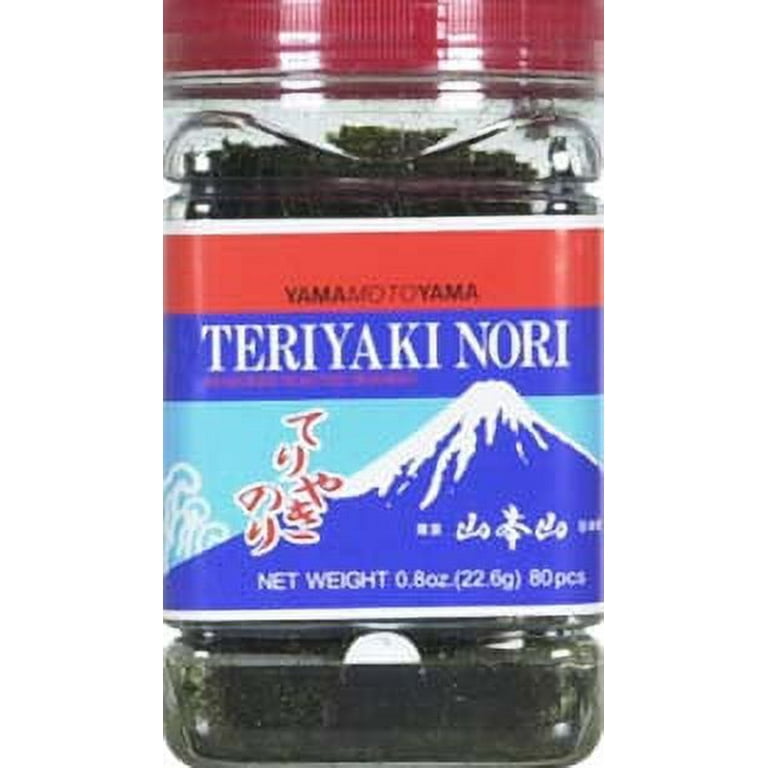 Yamamotoyama Teriyaki Nori, Seasoned Roasted Seaweed, Asian Food