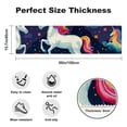 thumbnail image 2 of Rainbow Unicorns Kitchen Rug - Rectangular Runner Rug, 15.7"x59", Washable, , Absorbent Rubber Mat, 2 of 6