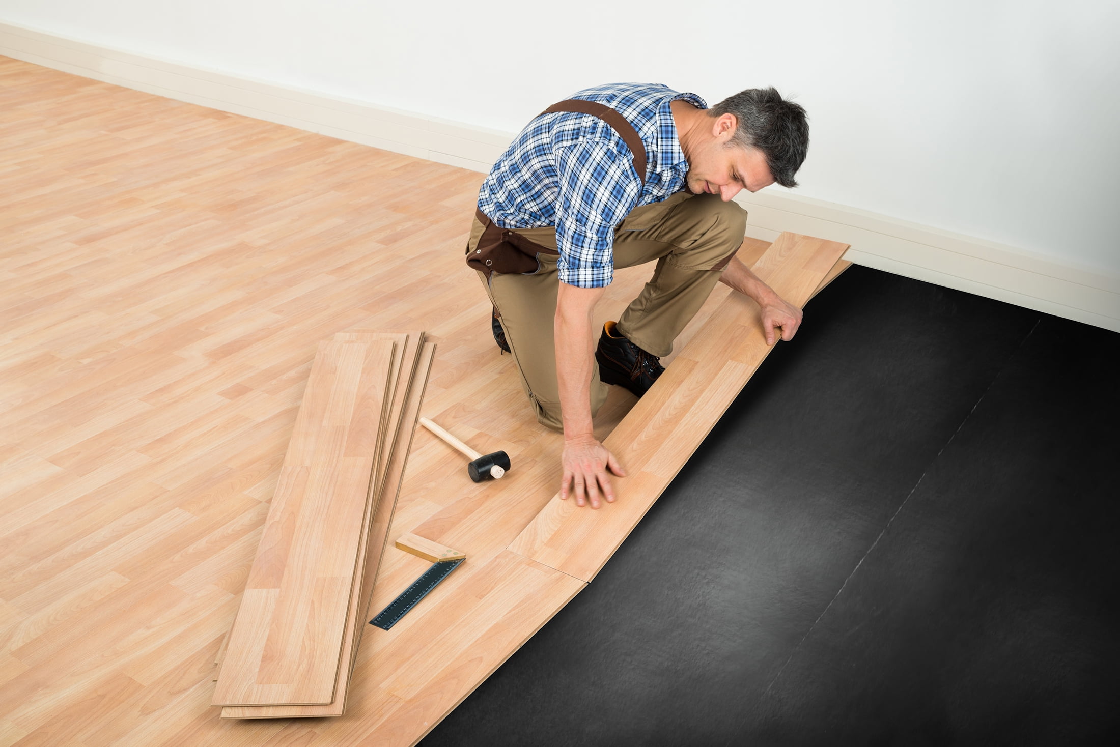 QuietWalk LV 360 Sq ft Acoustical Flooring Underlayment with Vapor Barrier for Luxury Vinyl Flooring