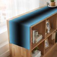 thumbnail image 6 of Blue Black Ombre Table Runner 70 Inches Long, Cotton Linen Table Runner Dresser Scarf, Modern Gradient Abstract Art Fabric Tablerunners for Dining Coffee Tables Wedding Holiday Party 13"x70", 6 of 9