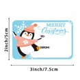 thumbnail image 5 of Jinsinto Penguin Scroll Sticker Christmas Decorations Sticker, 5 of 5