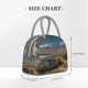 thumbnail image 2 of Easygdp Deserted Classic Car Landscape Bolsa de Almuerzo Insulada Grande, Forro de Aluminio, Diseño Espacioso, a Prueba de Fugas, Ideal para Trabajo, Picnics, Viajes y Actividades al Aire Libre, 2 of 6